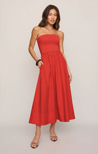 Load image into Gallery viewer, Sunsought Strapless Midi Dress
