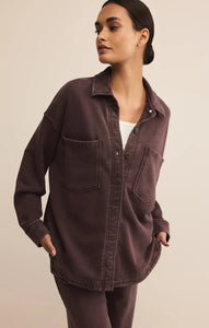 Cherry Chocolate All Day Knit Jacket