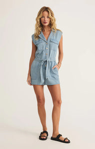 Dash Twill Romper