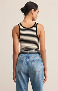 Classic Striped Scoop Tank