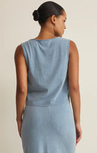 Load image into Gallery viewer, Noelle Jersey Denim Top
