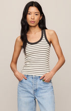 Load image into Gallery viewer, Rowe Striped Scoop Neck Tank
