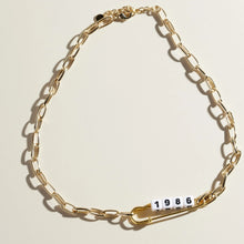 Load image into Gallery viewer, Safety Pin Necklace
