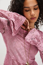 Load image into Gallery viewer, Free People Lace Layering Tee
