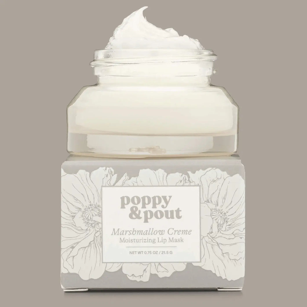 Poppy & Pout Lip Mask in Marshmallow Creme