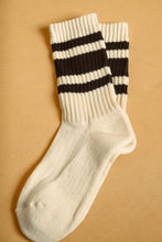 Load image into Gallery viewer, Retro Stripe Crew Socks
