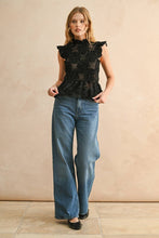 Load image into Gallery viewer, Ester Velvet Lace Top
