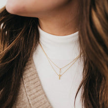 Load image into Gallery viewer, Faithfully Layered Cross Necklace
