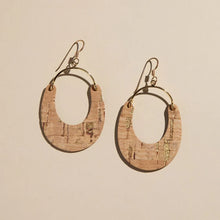 Load image into Gallery viewer, Nadia Leather Hoops

