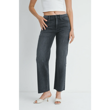 Load image into Gallery viewer, Slim Palazzo in Washed Gray
