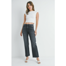 Load image into Gallery viewer, Slim Palazzo in Washed Gray
