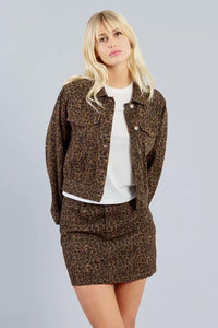 Leopard Print Jacket