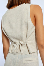 Load image into Gallery viewer, Linen Bolero Vest
