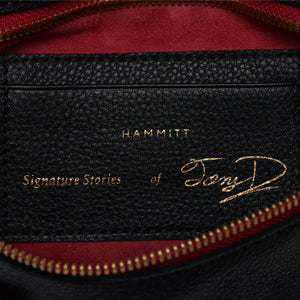 Tony Signature SML-Black, Gold, Red Zip