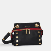 Load image into Gallery viewer, Tony Signature SML-Black, Gold, Red Zip
