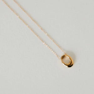 Open Oval Necklace- waterproof