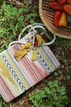 Load image into Gallery viewer, Multicolor Braided Boho Pouch
