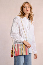 Load image into Gallery viewer, Multicolor Braided Boho Pouch
