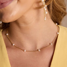 Load image into Gallery viewer, Pearl Saturn Necklace
