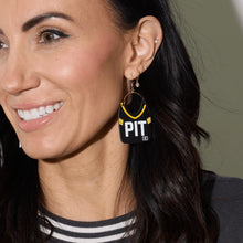 Load image into Gallery viewer, PIT Jersey Earrings
