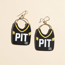 Load image into Gallery viewer, PIT Jersey Earrings
