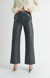 Rebel Vegan Leather Pants