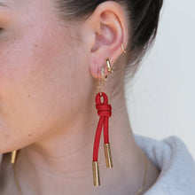 Load image into Gallery viewer, Denver Cord Earring-Red
