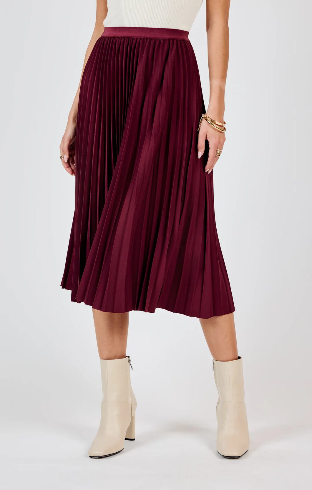 Silent Streets Midi Skirt