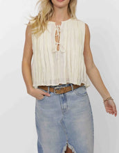 Load image into Gallery viewer, Free Rider Tie Front Top
