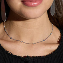 Load image into Gallery viewer, CZ Saturn Chain Necklace
