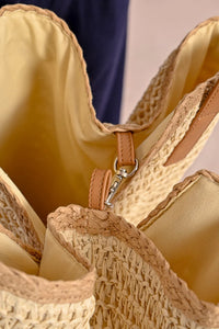 Straw Tote Bag