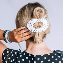 Load image into Gallery viewer, Polka Dot Party Round Flat Clip
